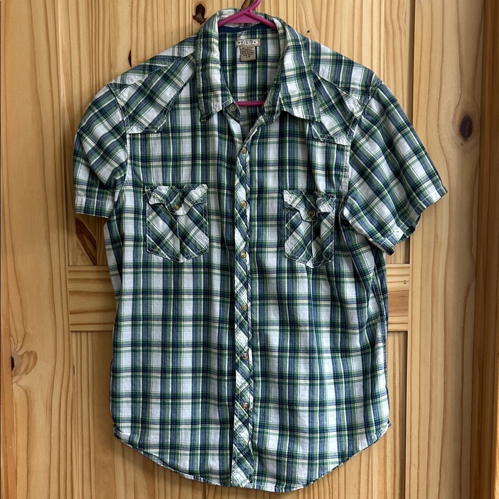 Men’s button down shirt Smoke
